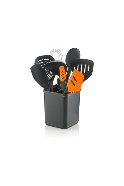 Tupperware Kitchen Utensil Box 16 Cm-Black