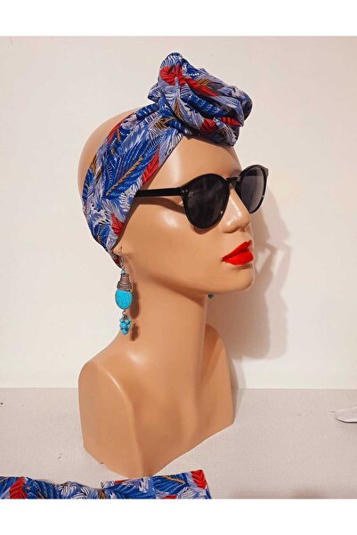 oben hobi Bandana Hair Accessory with String Inside