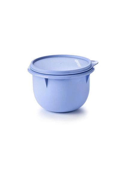 Tupperware Miksim Food Preparation and Mixing Container Blue Blackberry 1.1 Lt