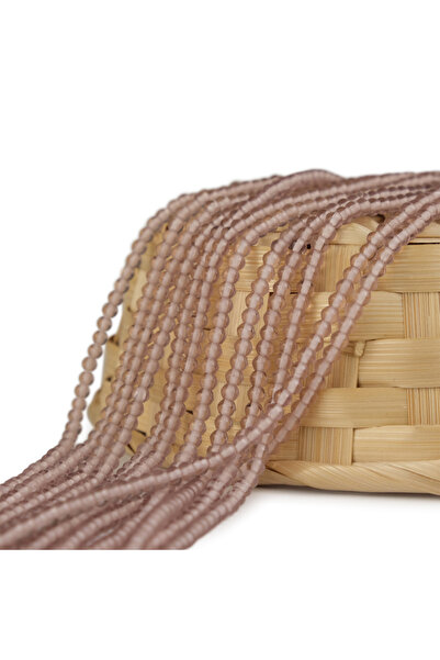 Kanguroom 4 mm roze staklene perle