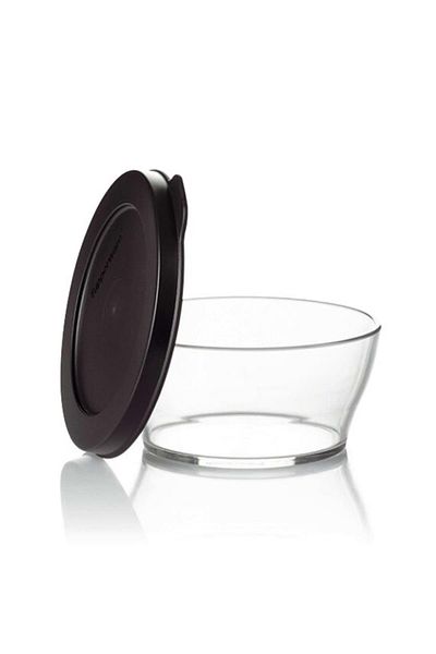 Tupperware Eco Royal 610ml Black Food Storage Container
