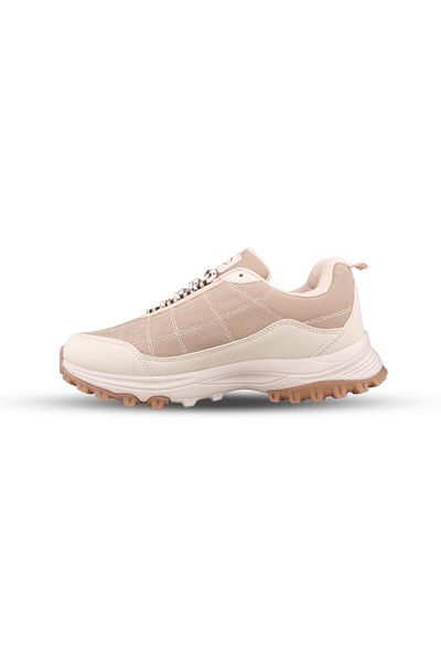 M.P. Men's Lace-Up Beige Casual Shoes