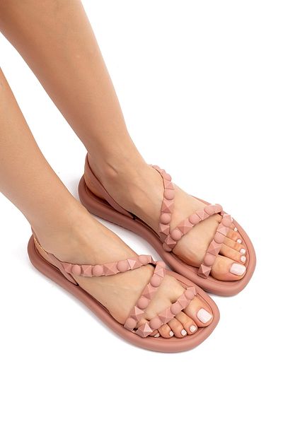 İpanema Sandale de damă Meu Left Flatform de culoare pudra - Mărimea 35/42