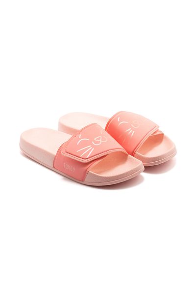 Twigy Light Pink Jrubby Children's Slippers - Size 30/35