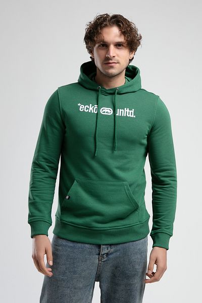 ECKO UNLTD Yorker Green Sweatshirt Embroidered Loose Fit Men's Sweatshirt