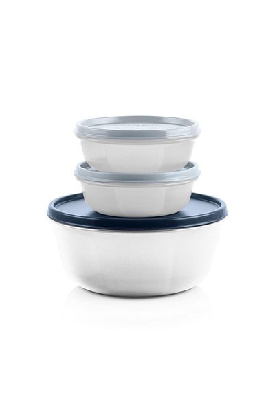 Tupperware Set of 2 Refrigerator Storage Containers 300ml 1.4 Lt