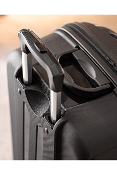 Madame Coco Huitre Valiz/bavul - Siyah - Orta Boy