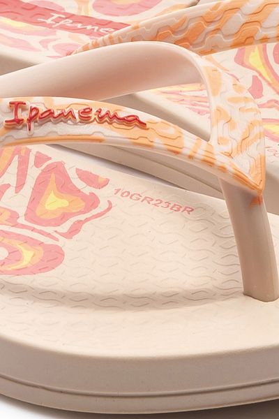 İpanema Papuci Bej pentru Copii - Inimi Nostalgice, Flip Flops, 25/35