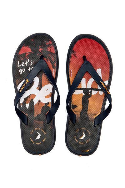 Rider Energy Black Children's Slippers - Flip Flops, Size 30/38