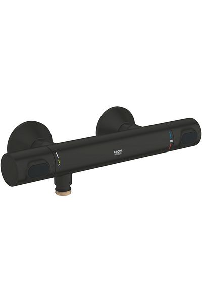 Grohe Grohtherm 500 Thermostatic Shower Faucet, Matte Black - 347932430