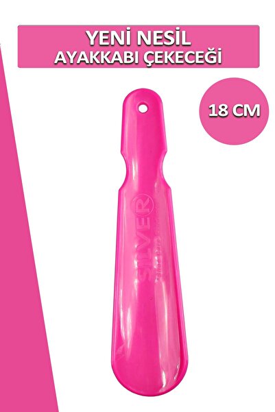 Silver Plastik Ayakkabı Çekeceği Kerata 18 Cm 2 Adet