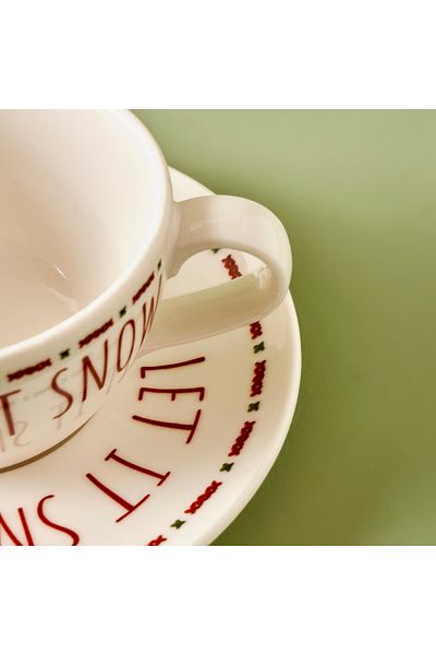 Bella Maison Jolly Set of 2 Tea Cups (270 Cc)