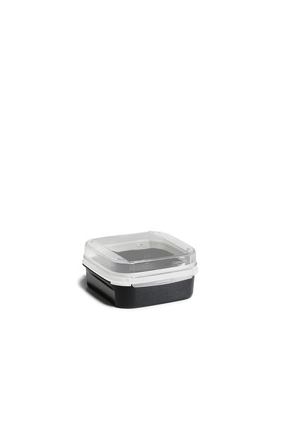 Tupperware Custom Square Black Food Storage Container 1.2 Lt