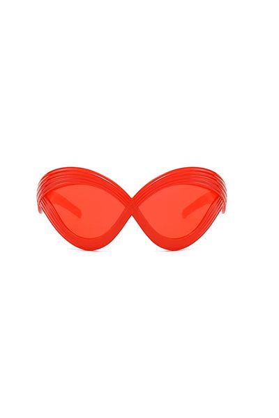 Toz Vintage Red Tarian Vintage & Retro Sunglasses