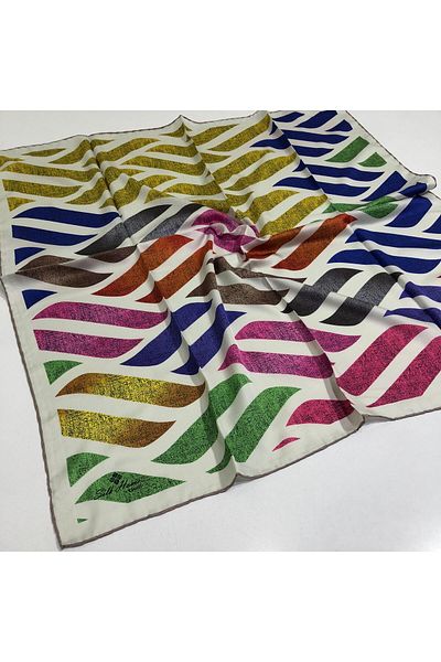 Silk Home Silkhome Twill Polyester Patterned Scarf 30041-12
