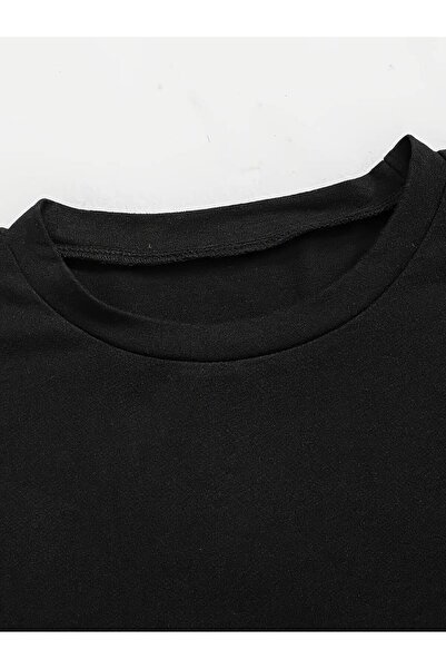 LADY HAZAL Λευκή μακρυμάνικη μπλούζα με βασική εφαρμογή με λαιμόκοψη