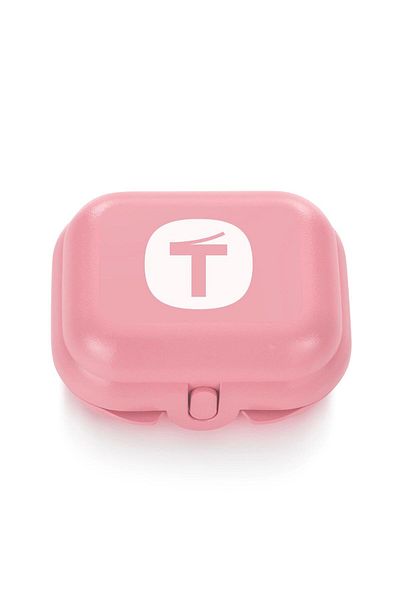 Tupperware Eco Mini Food Transport Container Candy Pink