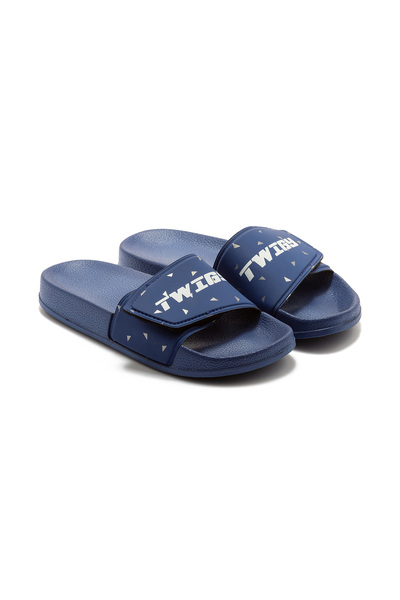 Twigy Παιδικές Παντόφλες Navy Blue Jupela - Μέγεθος 30/35
