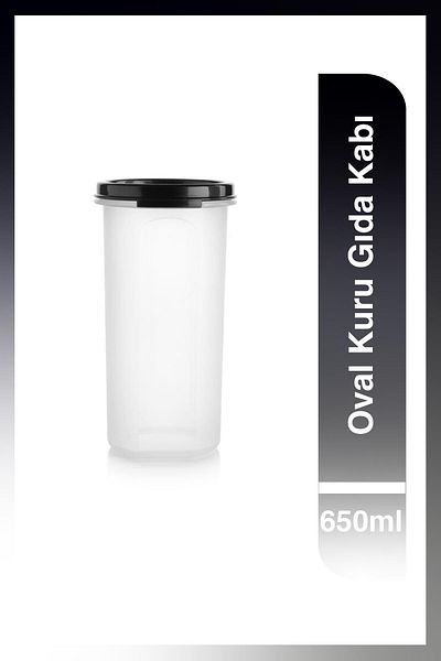 Tupperware Oval Pulse Dry Food Storage Container 650ml