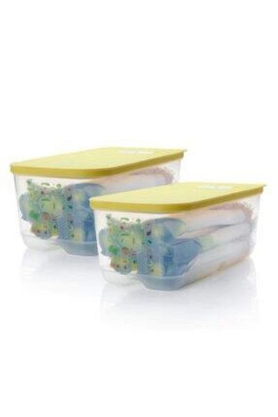 Tupperware Greenhouse Series Vegetable Fruit Storage Container 6.1L Set of 2