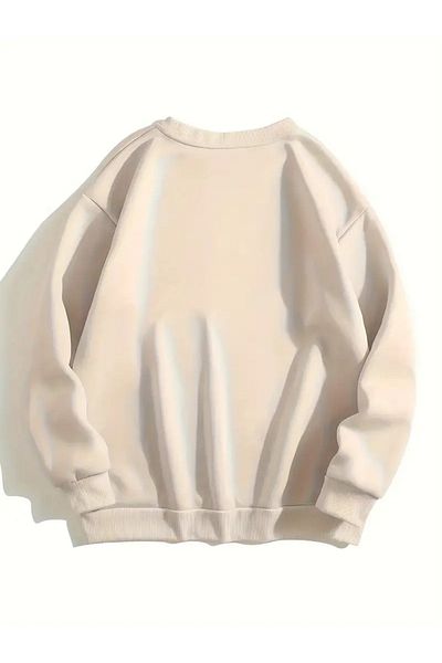 PALPİTO Γυναικείο φούτερ με λογότυπο La Printed Crew Neck Oversize