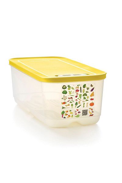 Tupperware Greenhouse Series Yellow High Food Storage Container 6.1 Lt