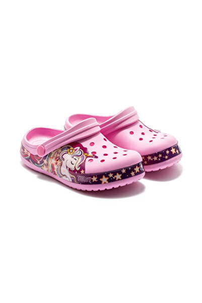 Twigy Pink Lili Kids Sabo Slippers - 30/35