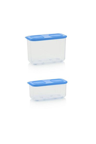 Tupperware Transparent Refrigerator Storage Container Set of 2 460ml and 715ml
