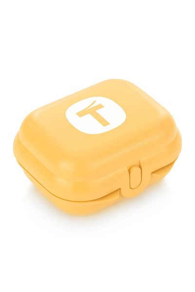 Tupperware Yellow Mini Food CarryinG ConTainer