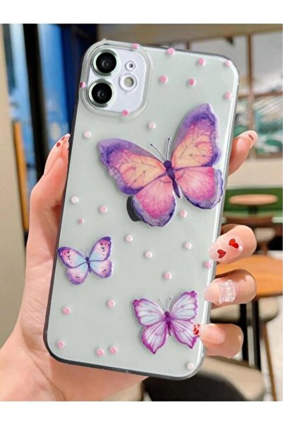 3GEN CASE Iphone 11 Compatible Patterned Transparent Silicone Case