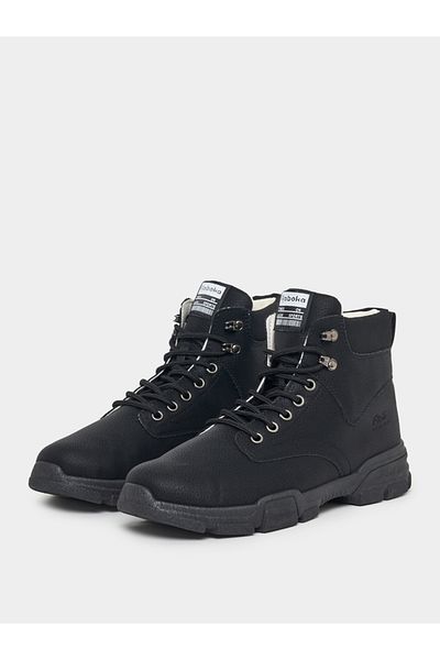 Styli Textured Stitch Detail Lace Up Ankle Boots