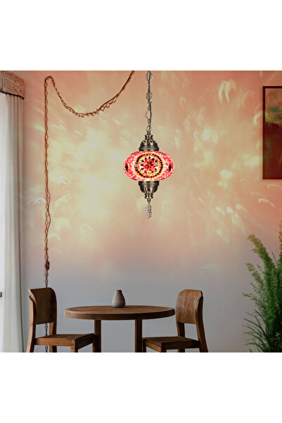 Demmex Tavan Tekli Seyyar 5 mt Kablo Ve zincir ile Taşınabilir Mozaik Kaplama...