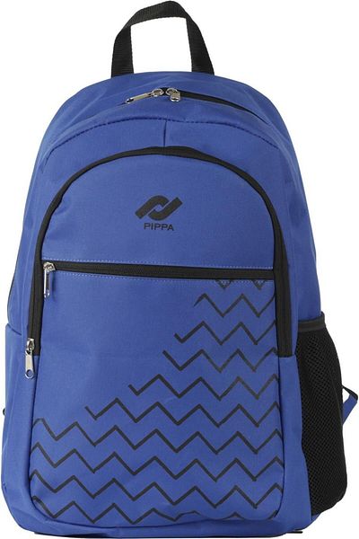 Pippa Blue Three Compartment School, Casual, and Travel Backpack