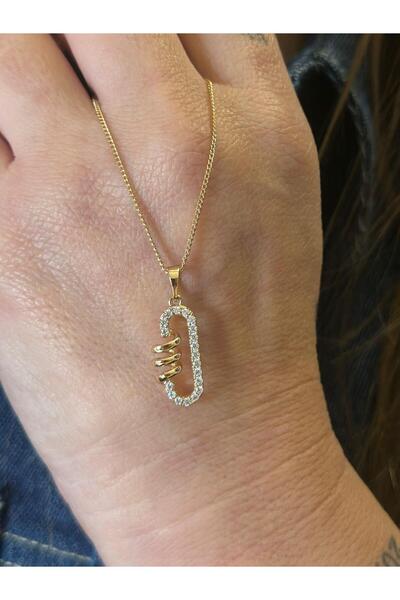 MyladyAccessoriess قلادة ملتوية وحجر الزركون مفصلة