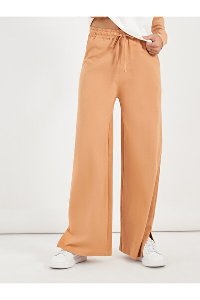 Styli Contrast Raglan Long Sleeve T-Shirt & Wide Leg Joggers Co-Ords