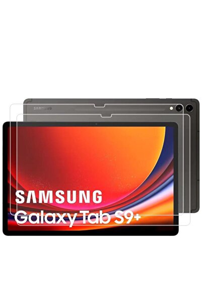 Ecr Mobile Samsung Tab S9+ SM-X810 Ekran Koruyucu 9H Esnek Nano ŞEFFAF 12.4 I...