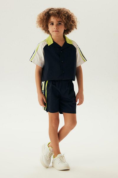 Nebbati Bg Store Boys' Navy Blue Shorts