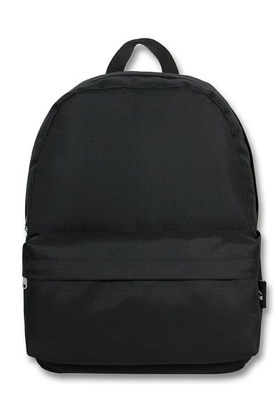 ÜMİT ÇANTA Cennec Black Waterproof Backpack - Two Compartments, for School Daily and Travel, Children and Adult