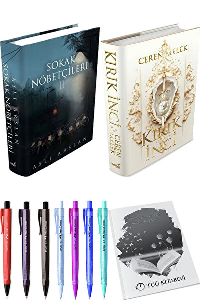 İndigo Kitap Sokak Nöbetçileri 2 Ciltli ve Kırık İnci Ciltli + Hediyeli