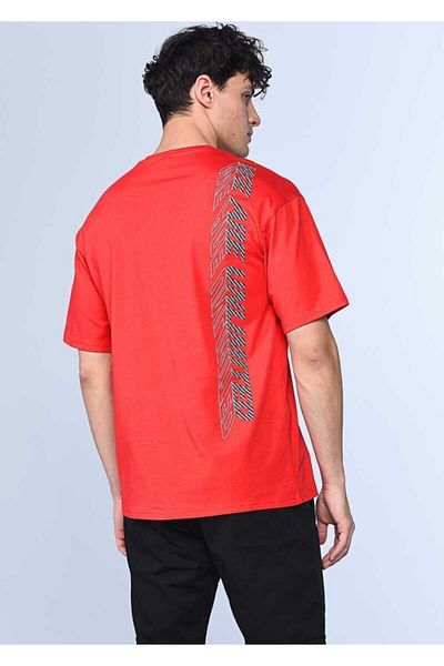 ECKO UNLTD Ανδρικό μπλουζάκι με λαιμόκοψη Red Fleming