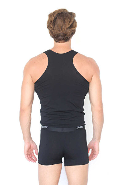 DOSXX Active Penye 1.kalite Pamuk Elastan Likra Erkek Iç Çamaşır Seti Damat Çeyiz Bohça Boxer Atlet Takım