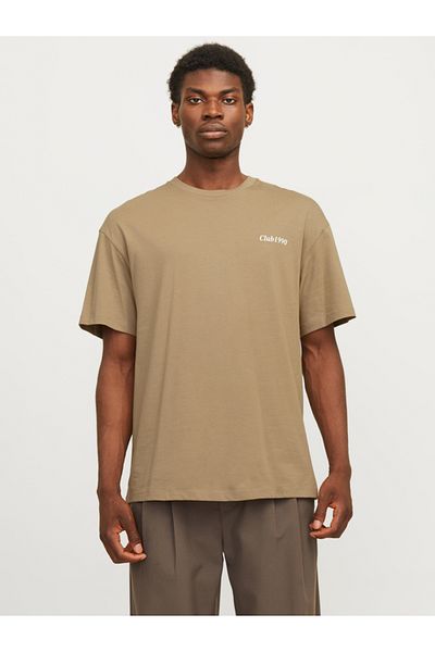 Jack & Jones T-Shirt mit weiter Passform und Grafikdruck auf der Rückseite