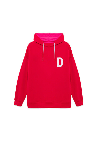 Touché Privé Letter Printed OVERSIZE SWEATSHIRT