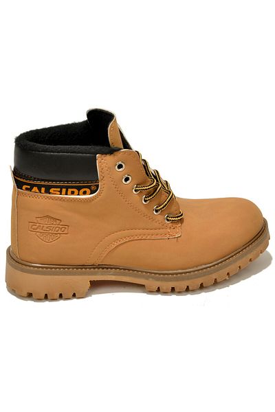 Calsido Boots Winter Water and Cold Proof Lace up Non-Slip Sole Orthopedic Sole Suitable for Daily Use