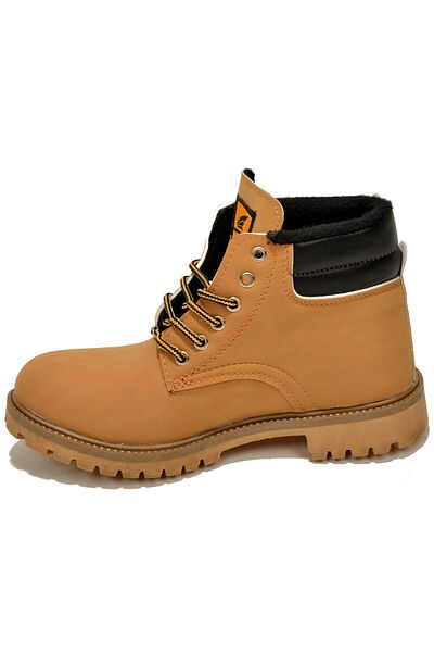 Calsido Boots Winter Water and Cold Proof Lace up Non-Slip Sole Orthopedic Sole Suitable for Daily Use