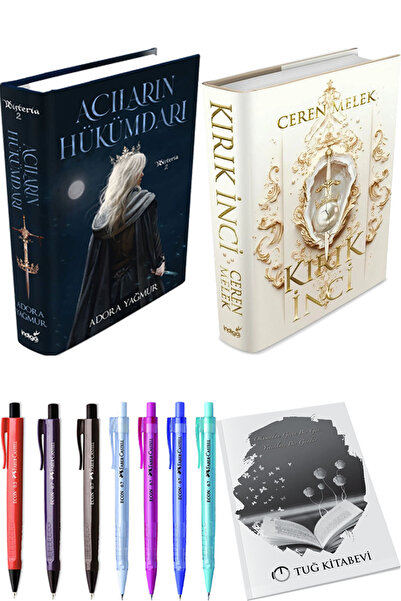 İndigo Kitap Acıların Hükümdarı Ciltli ve Kırık İnci Ciltli + Hediyeli
