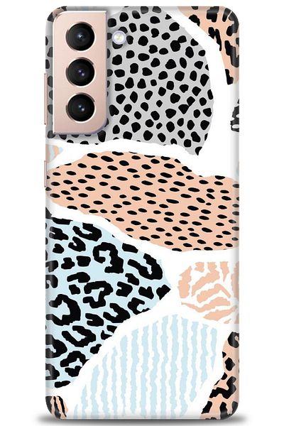 MRCİLETİSİM Vivo V30 Lite Case Hd Printed Case - Spotted Colors