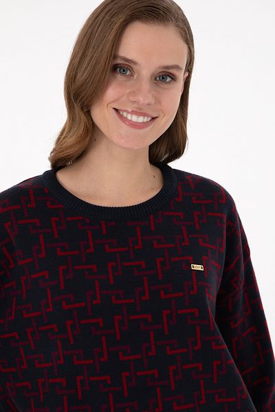 U.S. Polo Assn. Pulover de damă Cherry Crew Neck 50293171-VR223