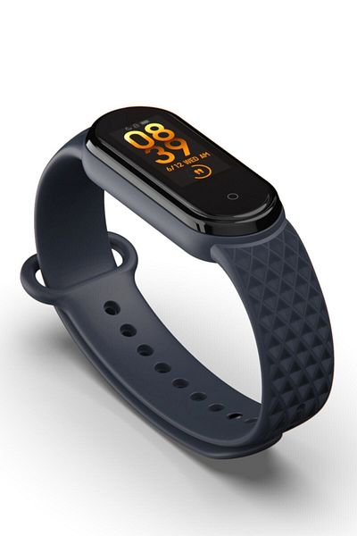 PUFWİN الفرقة المتوافقة مع Xiaomi Mi Band 5 و6 (نمط منقوش)