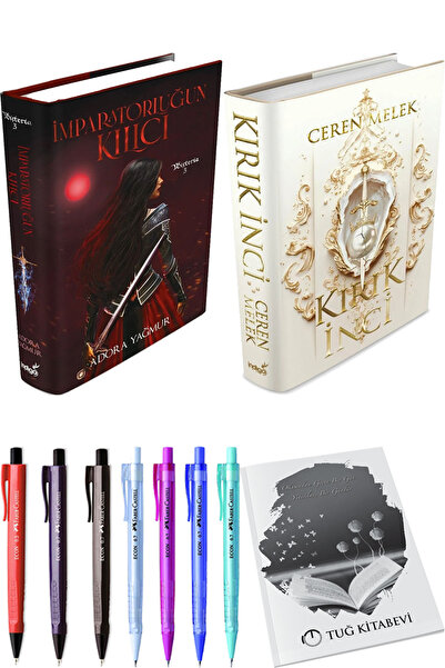 İndigo Kitap İmparatorluğun Kılıcı Ciltli ve Kırık İnci Ciltli + Hediyeli